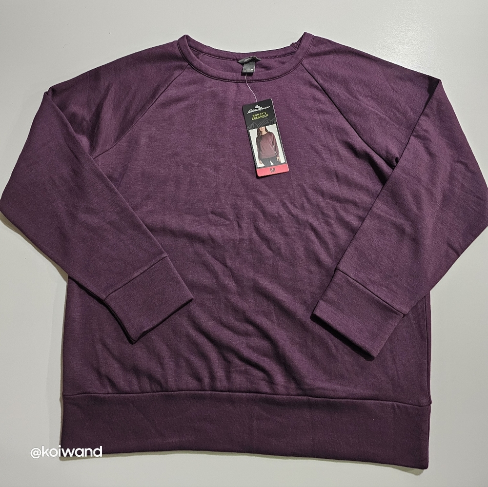 Eddie Bauer Women's Crewneck Sweatshirt Size M